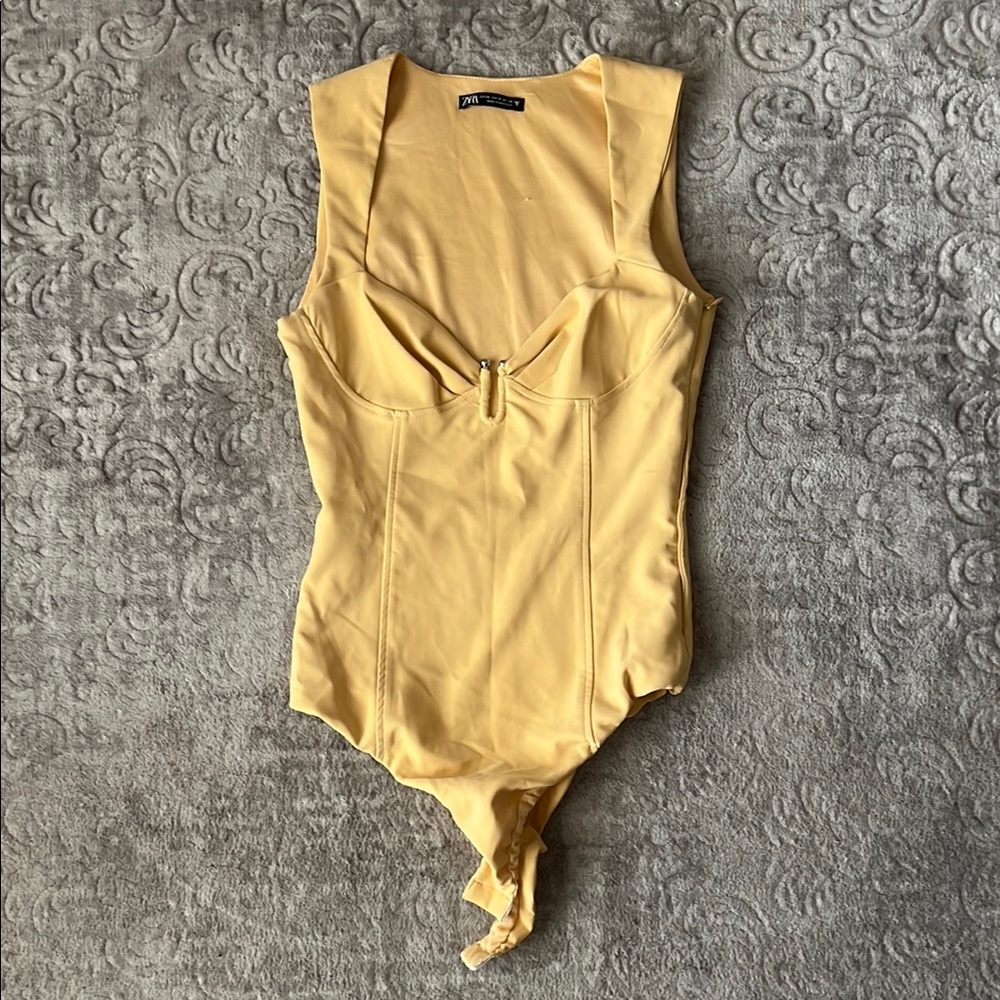 Zara Cream Bodysuit